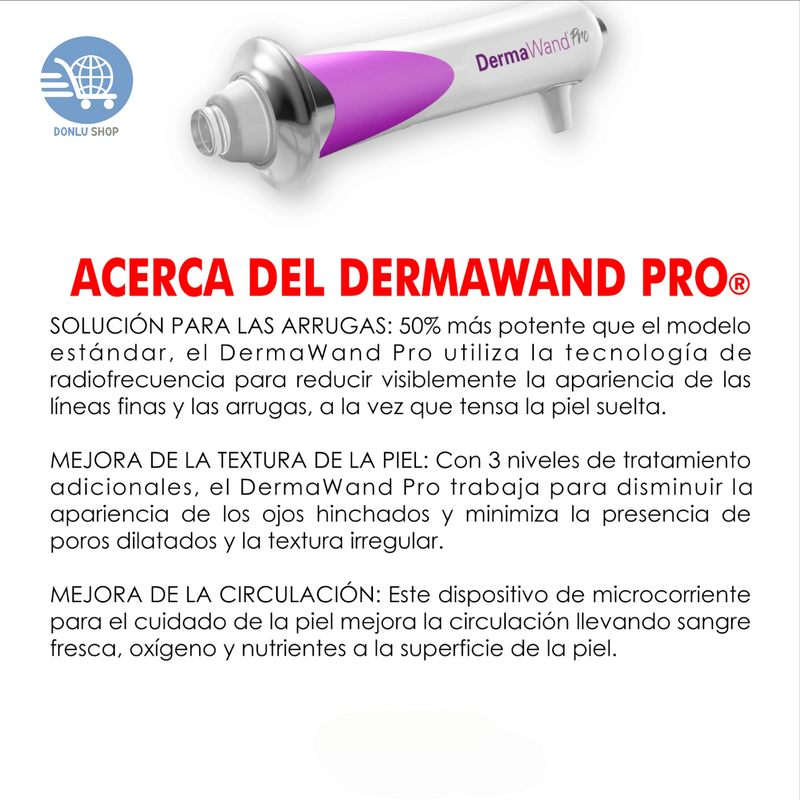 DERMAWAND - tratamiento de radiofrecuencia facial