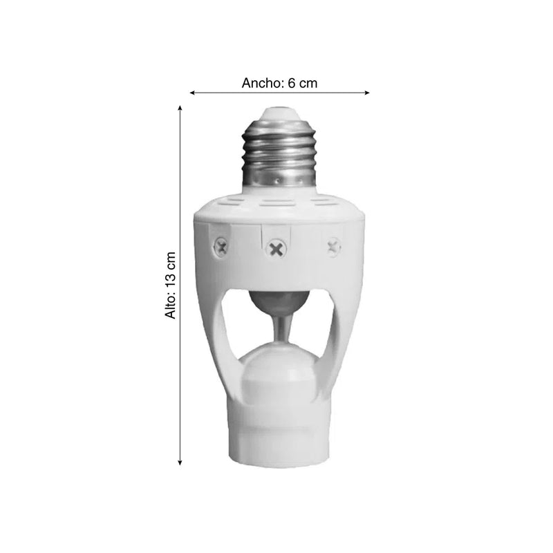 SOCKET CON SENSOR DE MOVIMIENTO