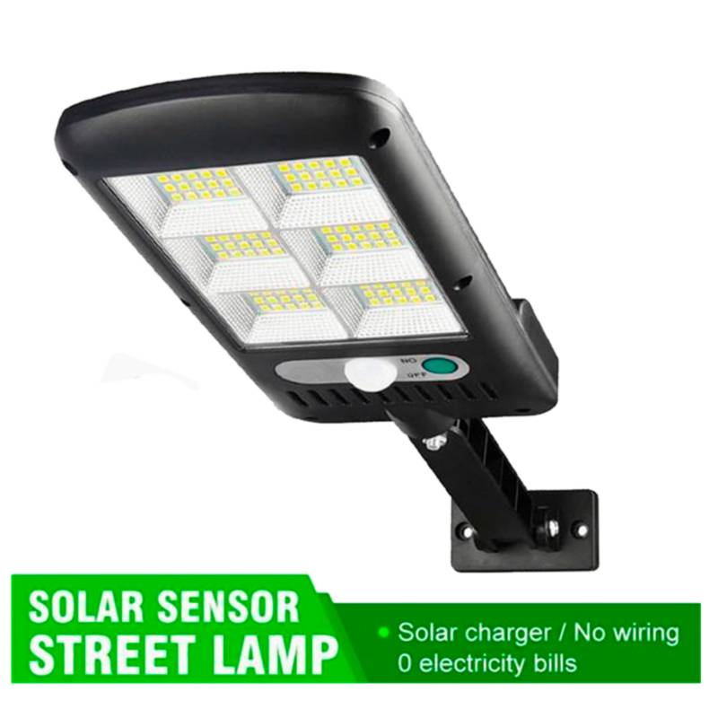 LAMPARA SOLAR - SENSOR MOVIMIENTO -IMPERMEABLE